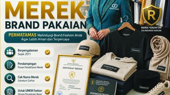Jasa Pendaftaran Merek Fashion HAKI Kelas 25 Resmi DJKI
