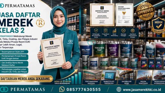 Panduan Lengkap Pendaftaran Merek Kelas 2: Cat, Tinta, dan Pelapis Pelindung HAKI Bersama PERMATAMAS