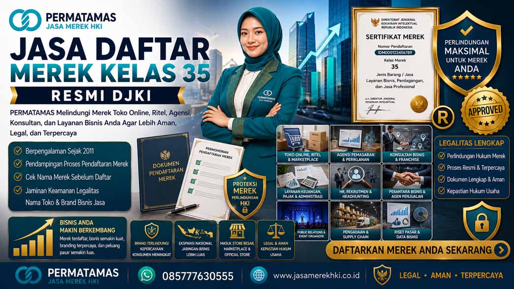Penjelasan Lengkap HAKI Kelas 35 dan Solusi Pengurusannya di PERMATAMAS